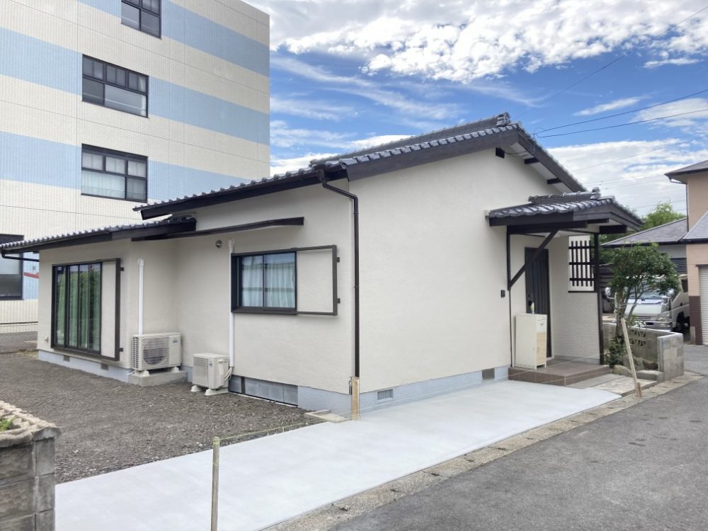 平屋の魅力を引き出す、シンプル＆モダンリフォームのお家